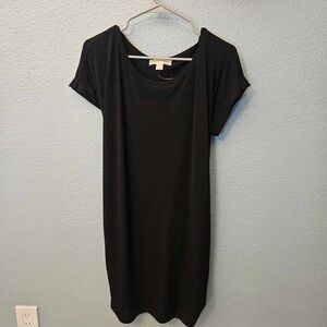 Michael Kors Black tie back dress